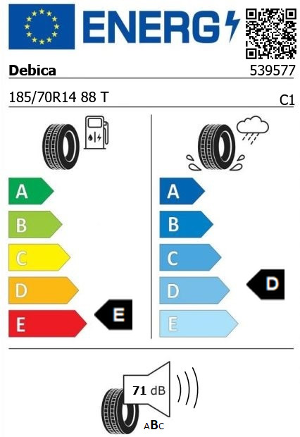 Anvelopa iarna 185/70/14 Debica Frigo2 88T