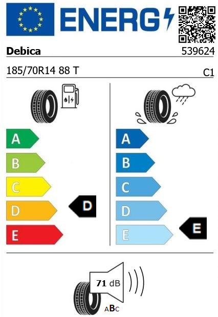 Anvelopa all seasons 185/70/14 Debica Navigator2 88T