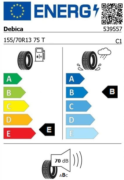 Anvelopa iarna 155/70/13 Debica Frigo2 75T Anvelopa iarna 155/70/13 Debica Frigo2 75T