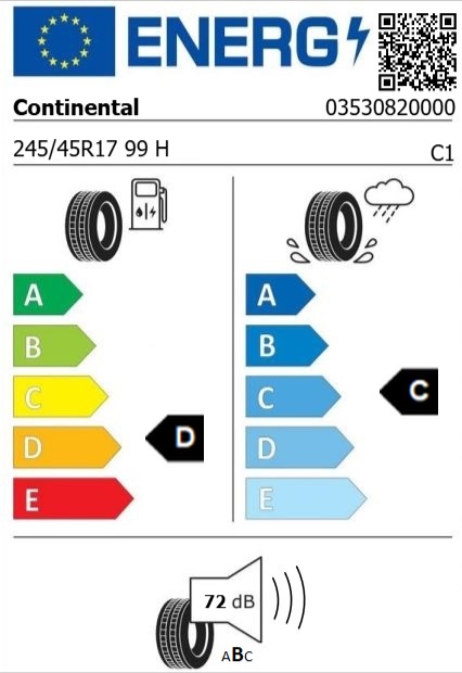 Anvelopa iarna 245/45/17 Continental TS830 P XL 99H