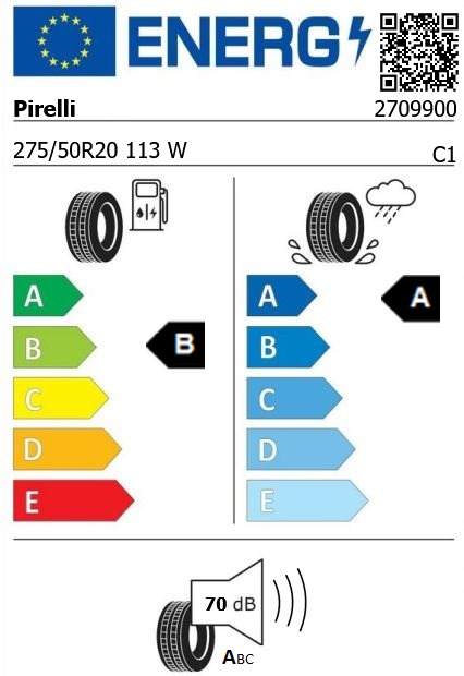 Anvelopa vara 275/50/20 Pirelli P-Zero PZ4 XL 113W