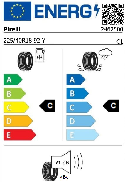 Anvelopa vara 225/40/18 Pirelli Cinturato P7 XL RunOnFlat 92Y