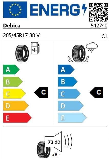 Anvelopa iarna 205/45/17 Debica FrigoHP2 XL 88V