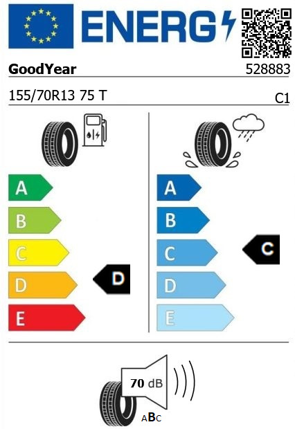 Anvelopa all seasons 155/70/13 GoodYear Vector4Seasons G2 75T