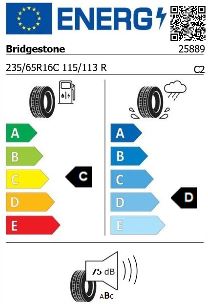Anvelopa iarna 235/65/16C Bridgestone W995  115/113R