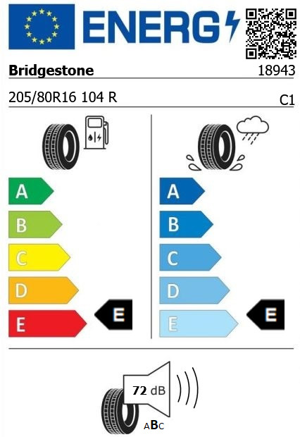 Anvelopa iarna 205/80/16 Bridgestone DM-V3 104R