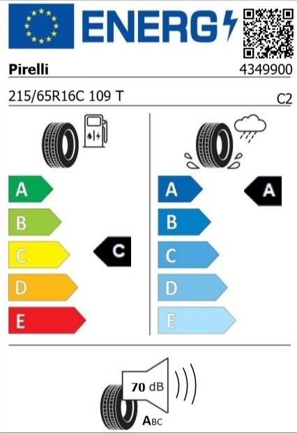Anvelopa all seasons 215/65/16C Pirelli Carrier 109T
