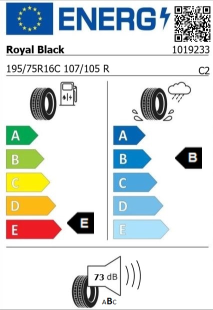 Anvelopa iarna 195/75/16C Royal Black RoyalWinter VAN 107/105R