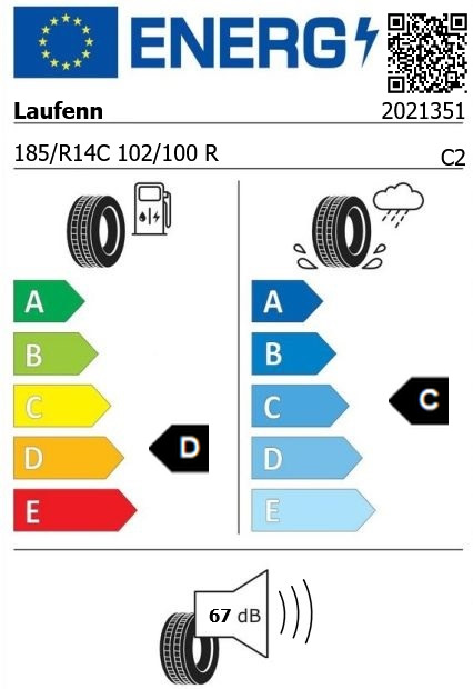Anvelopa vara 185//14C Laufenn X Fit Van LV01 102/100R