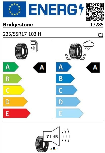 Anvelopa vara 235/55/17 Bridgestone T005 XL 103H
