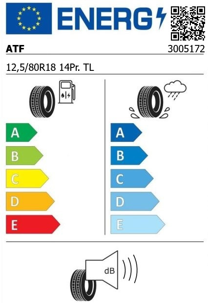 Anvelopa tractiune 12,5/80/18 ATF Protrax AT-640 14Pr. TL