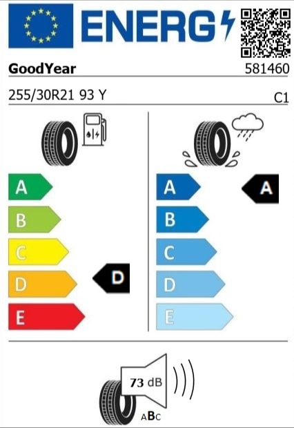 Anvelopa vara 255/30/21 GoodYear EagleF1SuperSport XL 93Y