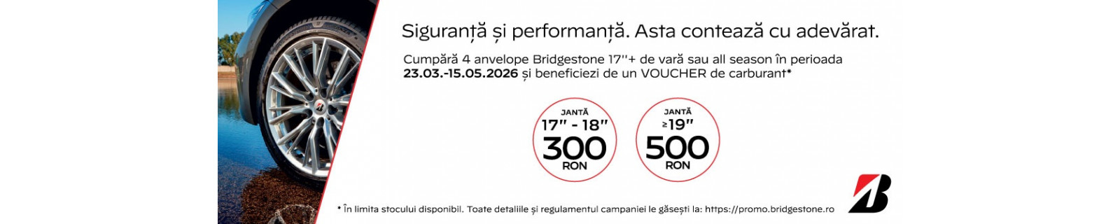 Promotie anvelope BRIDGESTONE vara si all seasons