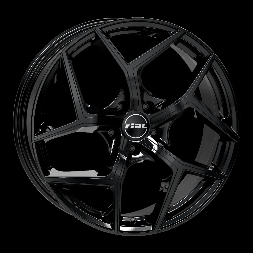 Jante RIAL 8.0x19 Salento diamant-schwarz 5x112 ET40 CH66.6