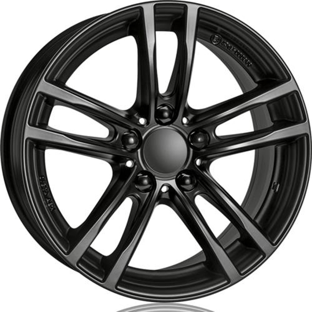 Jante RIAL 7,5x17 X10 757 negru 5x120 ET37 CH72,6
